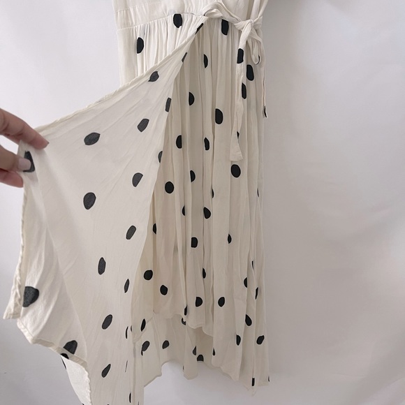 Anthropologie Breanna Wrap Polka Dot Dress - Picture 13 of 13